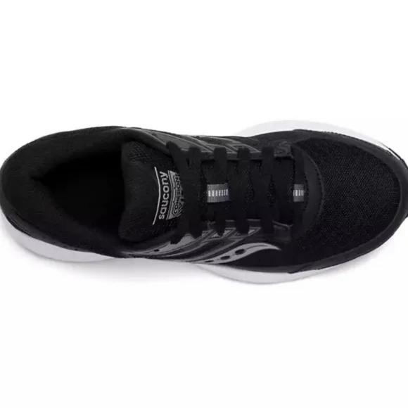 Saucony Womens sz 8.5 Blackand White Cohesion 13 RunningShoes - Picture 3 of 5